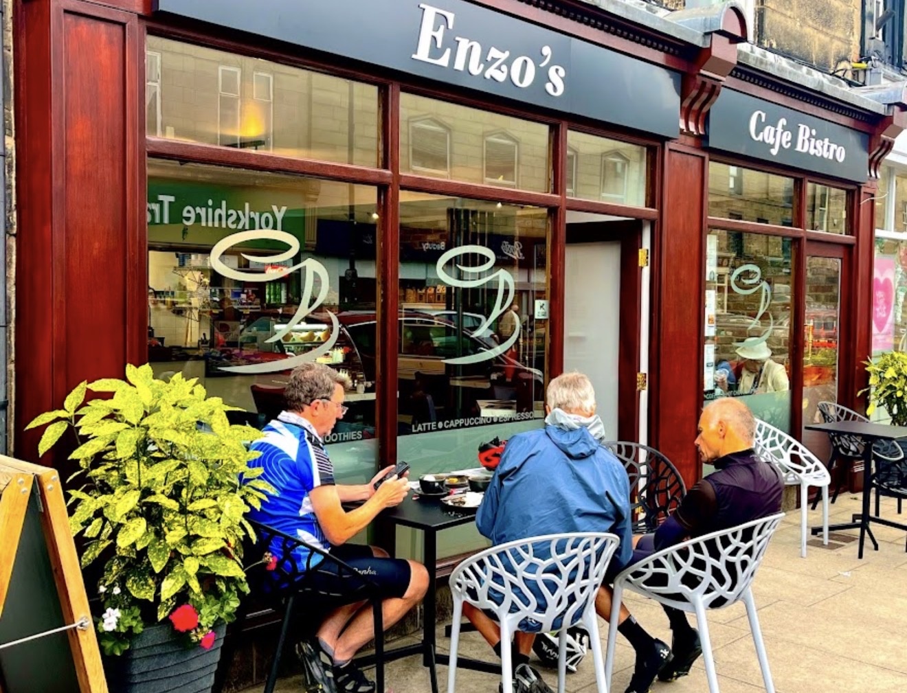 Breakfast served at Enzo's Café